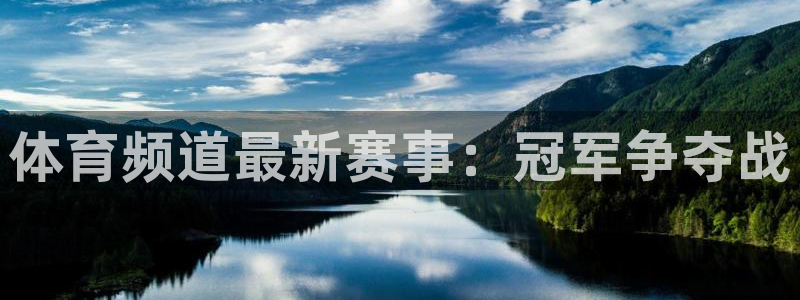 体育频道最新赛事：冠军争夺战